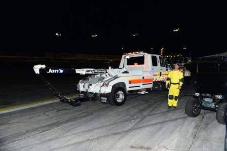race track towing